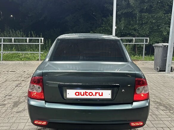 2008 Lada (ВАЗ) Priora I, зелёный, 250000 рублей - вид 3