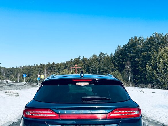 2016 Lincoln MKC I, синий - вид 3