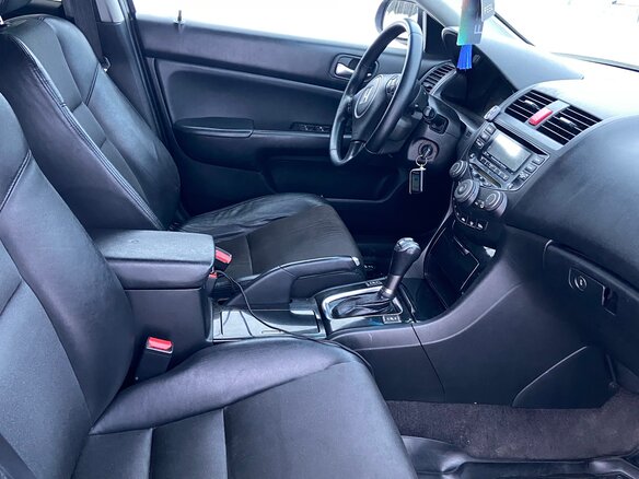 2007 Honda Accord VII Рестайлинг, чёрный - вид 5