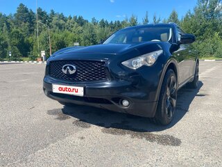 2009 Infiniti FX35 II (S51), чёрный, 1400000 рублей, вид 3