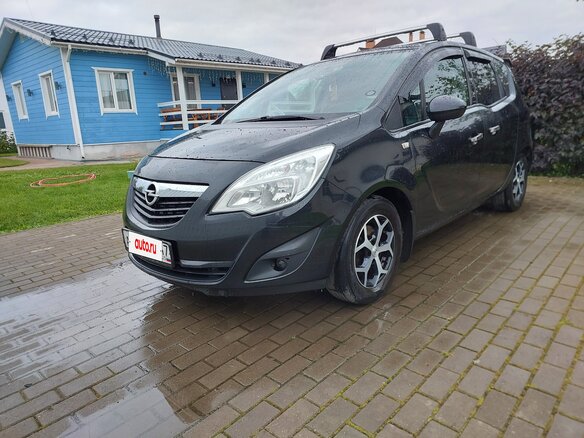 2012 Opel Meriva B, чёрный - вид 2