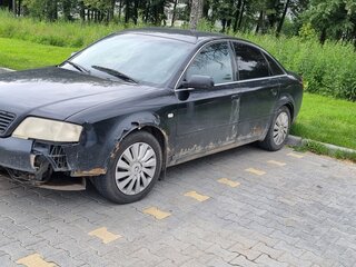 1999 Audi A6 II (C5), чёрный, 235000 рублей, вид 2