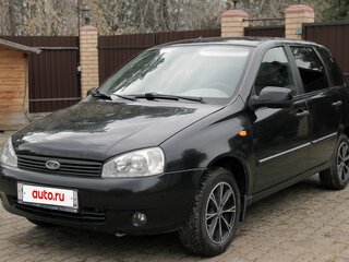 2012 Lada (ВАЗ) Kalina I, чёрный, 305000 рублей, вид 1