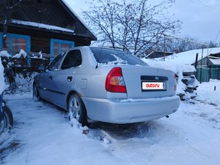 2004 Hyundai Accent ТагАЗ II, серебристый, 160000 рублей, вид 3