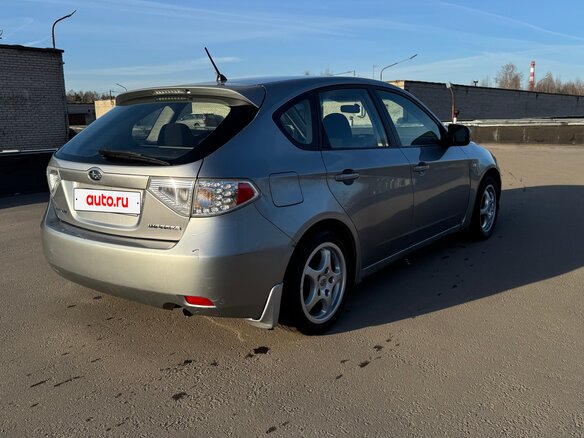 2007 Subaru Impreza III, серебристый, 530000 рублей - вид 6