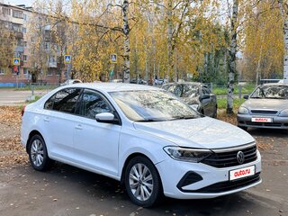 2021 Volkswagen Polo VI, белый, 950000 рублей, вид 3