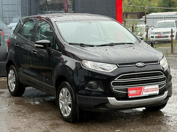 2017 Ford EcoSport II, чёрный - вид 1