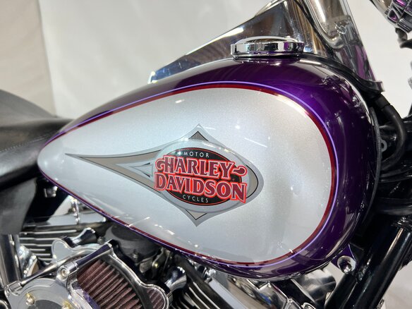 2001 Harley-Davidson Heritage, фиолетовый, 510000 рублей - вид 11