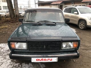 2007 Lada (ВАЗ) 2107, зелёный, 137000 рублей, вид 2