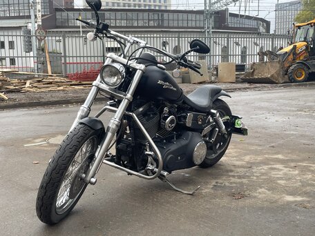 2006 Harley-Davidson Street Bob, чёрный, 650000 рублей, вид 4