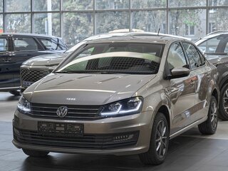 2019 Volkswagen Polo V Рестайлинг, бежевый, 1099000 рублей, вид 3