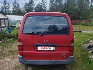 1998 Toyota HiAce H100, красный, 630000 рублей, вид 4