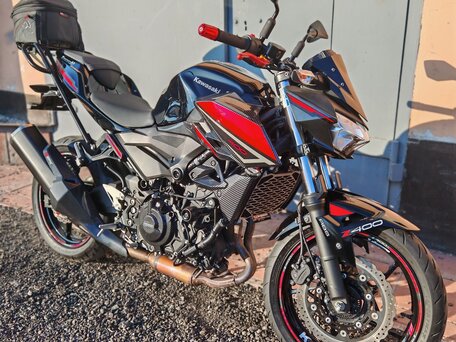 2024 Kawasaki Z 400, чёрный, 750000 рублей, вид 1