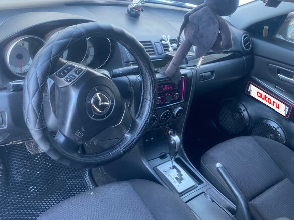2007 Mazda 3 I (BK) Рестайлинг, синий, 380000 рублей - вид 7