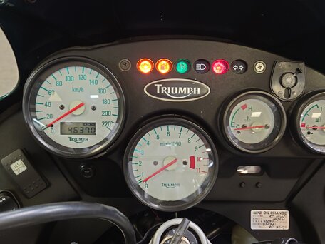 2005 Triumph Tiger 955i, зелёный, 420000 рублей, вид 4