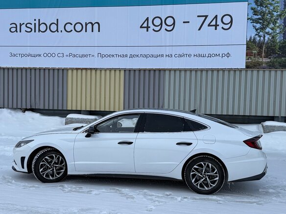 2020 Hyundai Sonata VIII (DN8), белый, 2200000 рублей - вид 22