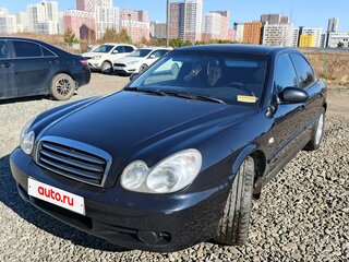 2006 Hyundai Sonata ТагАЗ IV (EF) Рестайлинг, чёрный, 470000 рублей, вид 3