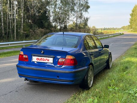 1999 BMW 3 серии 318i IV (E46), синий, 410000 рублей, вид 5