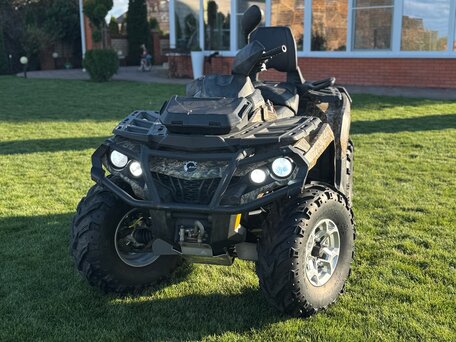 2012 BRP Can-Am Outlander Max XT-P 650T, зелёный, 750000 рублей, вид 1