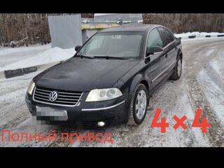 2004 Volkswagen Passat B5 Рестайлинг, чёрный, 750000 рублей, вид 1