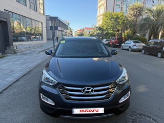 2012 Hyundai Santa Fe III, синий, 1680000 рублей, вид 3