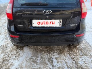 2013 Lada (ВАЗ) Kalina II, чёрный, 400000 рублей, вид 3