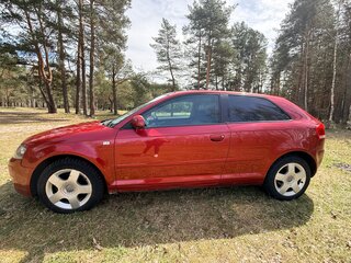 2007 Audi A3 II (8P) Рестайлинг 1, красный, 640000 рублей, вид 4