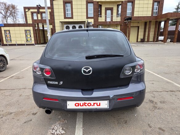 2008 Mazda 3 I (BK) Рестайлинг, серый, 550000 рублей - вид 3