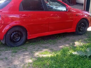 2008 Chevrolet Lacetti I, красный, 199999 рублей, вид 4