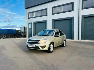 2012 Lada (ВАЗ) Granta I, бежевый, 349999 рублей, вид 2