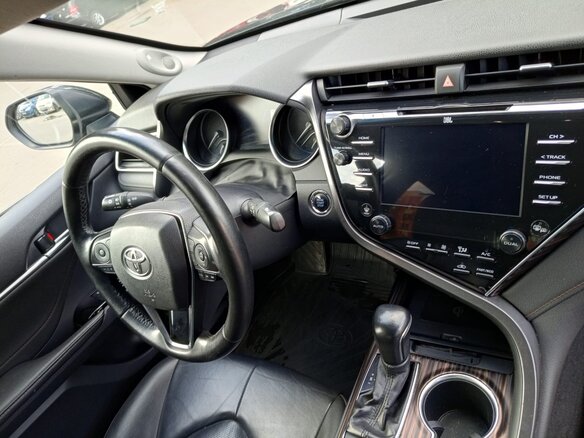 2019 Toyota Camry VIII (XV70), синий, 2300000 рублей - вид 14