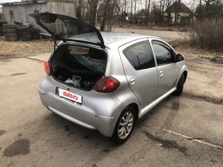 2007 Toyota Aygo I, серебристый, 386500 рублей, вид 5