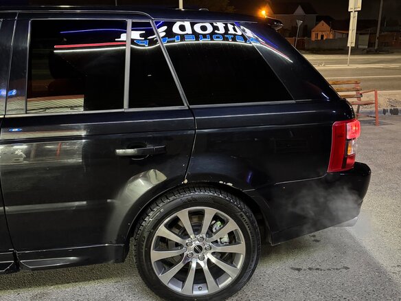 2005 Land Rover Range Rover Sport Supercharged I, чёрный, 1150000 рублей - вид 8