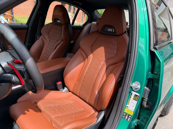 2022 BMW M3 Competition Package VI (G80), зелёный, 11500000 рублей - вид 24