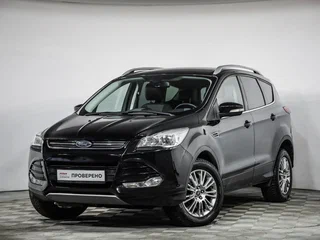 2016 Ford Kuga II Рестайлинг, чёрный, 1149000 рублей, вид 1