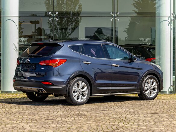 2013 Hyundai Santa Fe III, синий, 1335000 рублей - вид 5