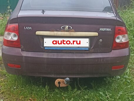 2011 Lada (ВАЗ) Priora I, пурпурный, вид 2