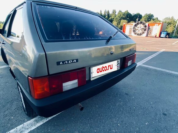 2001 Lada (ВАЗ) 2108, серебристый, 210000 рублей - вид 7