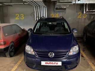 2008 Volkswagen Golf Plus I, синий, 620000 рублей, вид 2