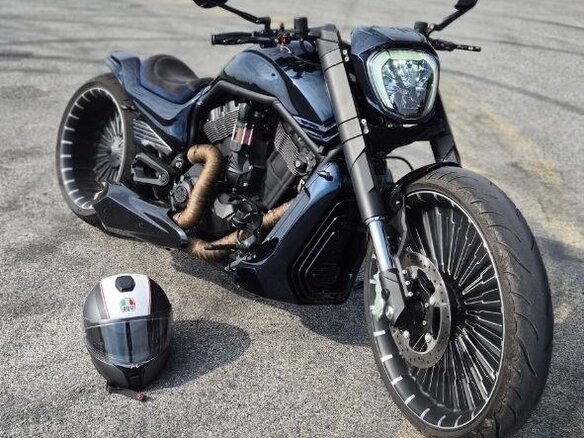 2013 Harley-Davidson Night Rod, синий, 4500000 рублей - вид 9