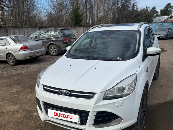 2013 Ford Kuga II, белый, 1200000 рублей - вид 1