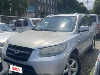 2007 Hyundai Santa Fe II, серебристый, 670000 рублей, вид 1