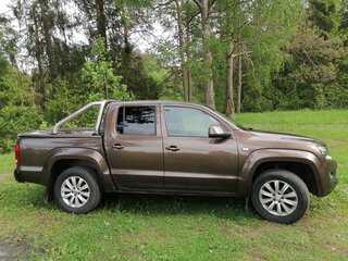 2012 Volkswagen Amarok Double Cab full-time I, коричневый, 1600000 рублей, вид 3
