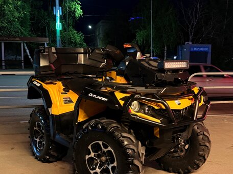 2011 BRP Can-Am Outlander 1000R, жёлтый, 1480000 рублей, вид 1