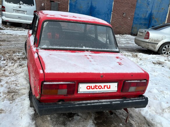 2003 Lada (ВАЗ) 2105, красный, 105000 рублей - вид 1
