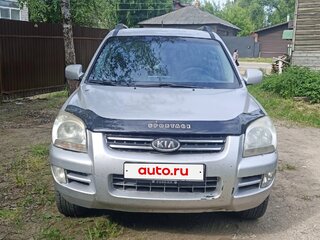 2005 Kia Sportage II, серебристый, 750000 рублей, вид 1