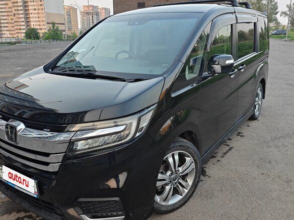 2018 Honda Stepwgn Spada V Рестайлинг, чёрный, 1999000 рублей - вид 1