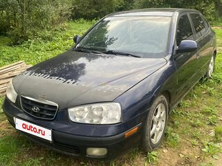 2002 Hyundai Elantra III (XD), синий, 160000 рублей, вид 1