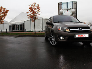 2016 Lada (ВАЗ) Granta I, коричневый, 570000 рублей, вид 3