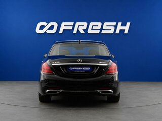 2019 Mercedes-Benz S-Класс 450 Long VI (W222, C217) Рестайлинг, чёрный, 5800077 рублей, вид 4